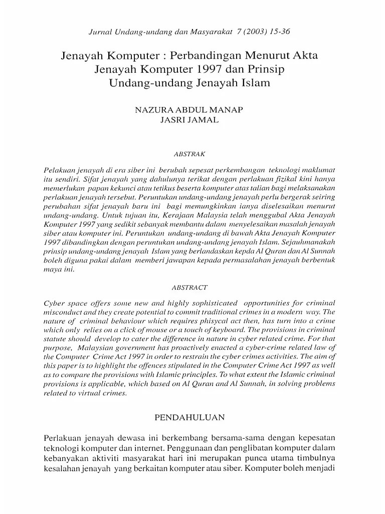 JURNAL JENAYAH SIBER PDF