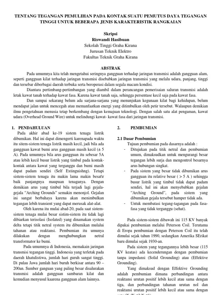 Skripsi Teknik Elektro