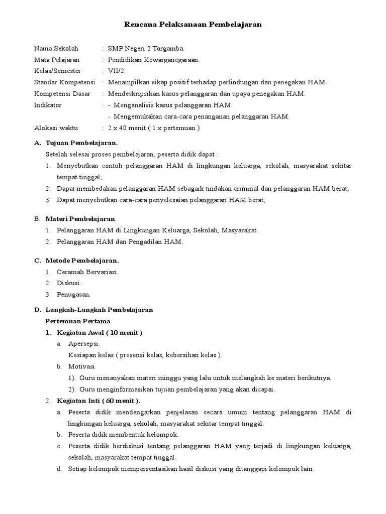 Contoh Makalah Pelanggaran Ham Di Lingkungan Masyarakat
