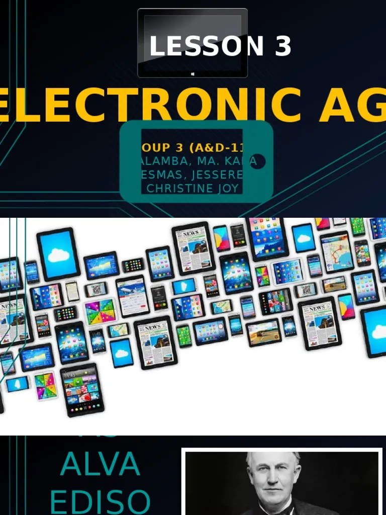 Media & Information Literacy (Electronic Age) PDF