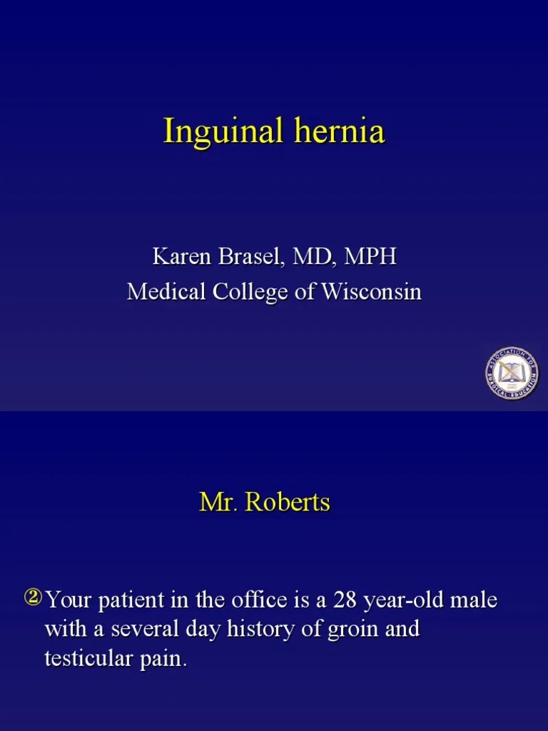 Inguinal Hernia Medical Specialties Clinical Medicine