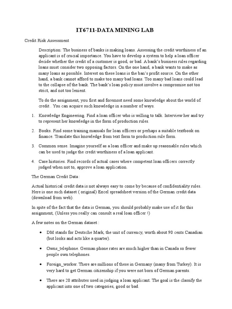 Data Mining Lab Manual PDF Statistical Classification Areas Of