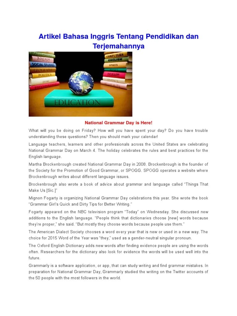 Artikel Bahasa Inggris Tentang Ekonomi 2017 – Dengan