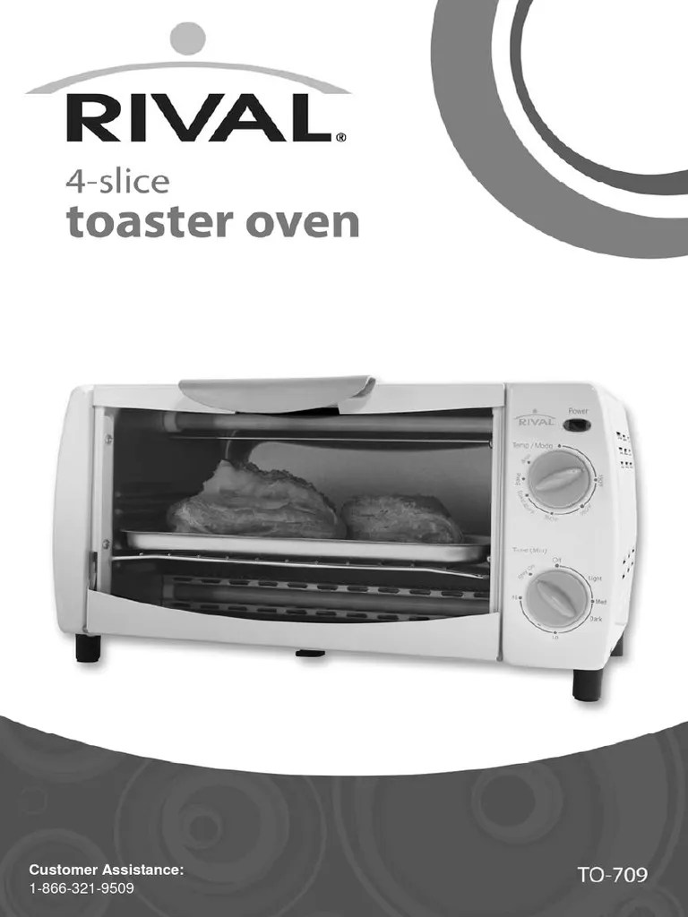 Rival To709 Toaster Oven PDF Ac Power Plugs And Sockets Pizza