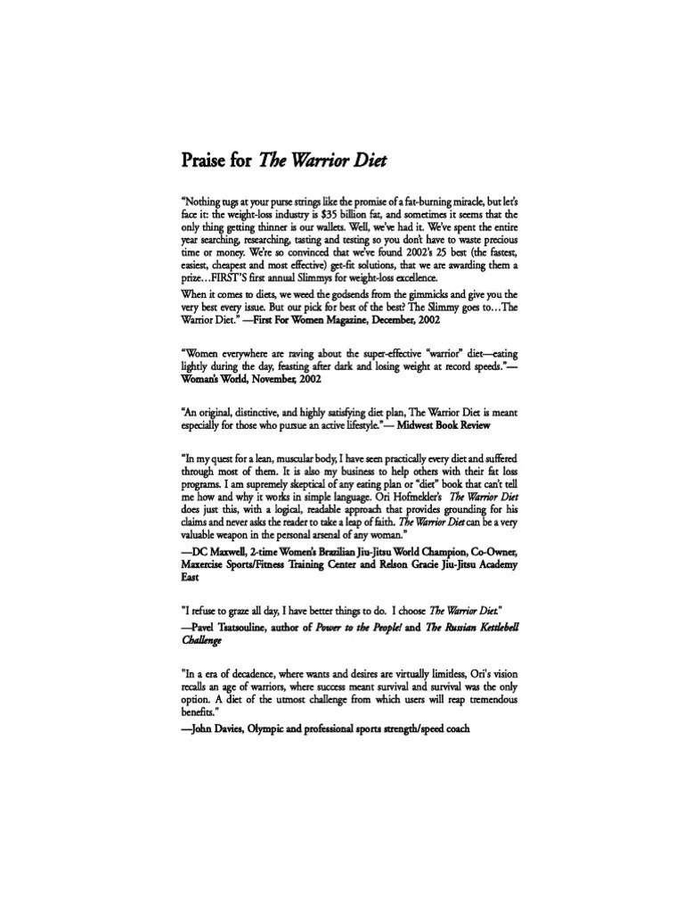 Ori Hofmekler The Warrior Diet.pdf