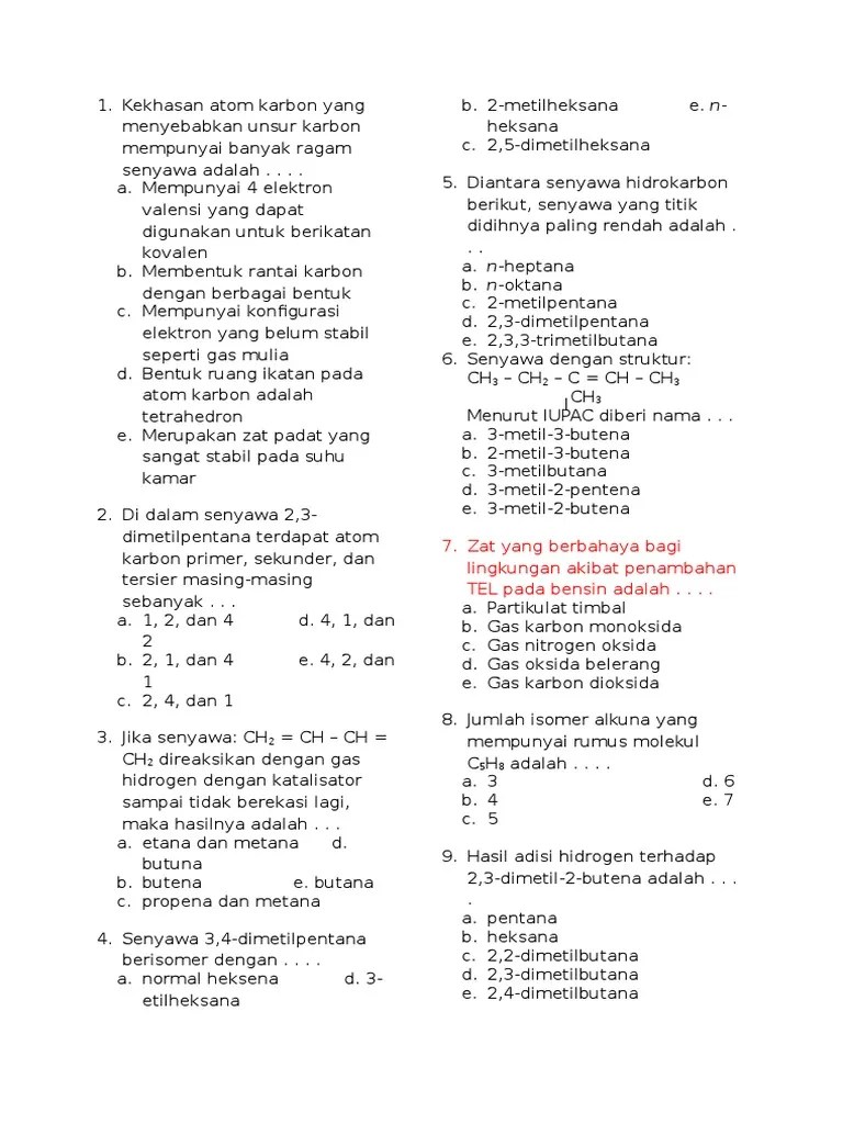 Soal Uts Bab 1 &amp; 2 | PDF