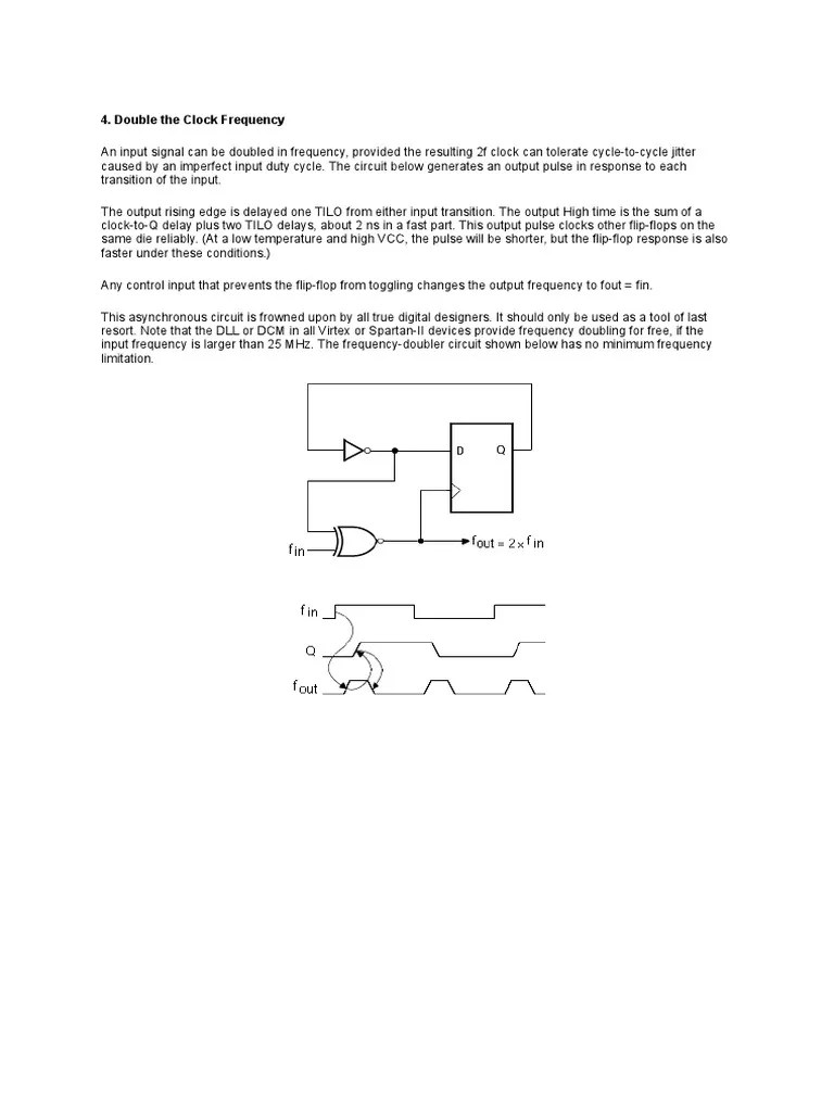 Double The Clock Frequency PDF