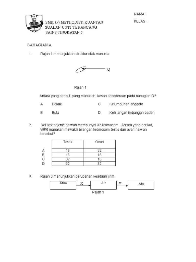 Jawapan Buku Teks Kimia Tingkatan 4 Kssm 2020 Contoh Songo