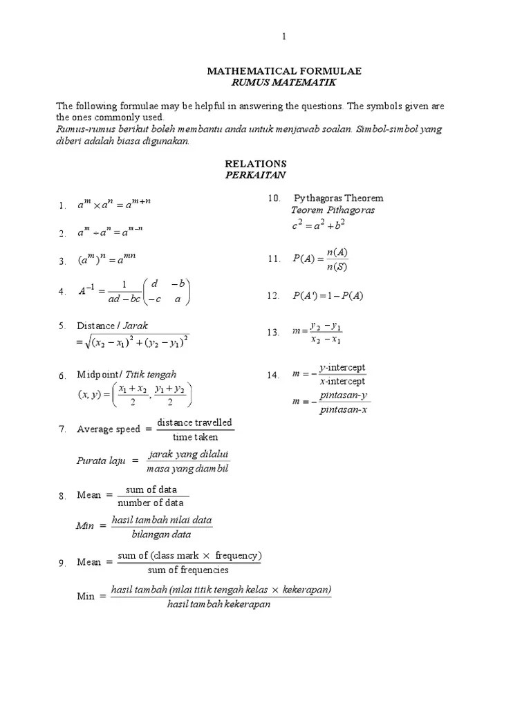 SENARAI RUMUS MATEMATIK.docx
