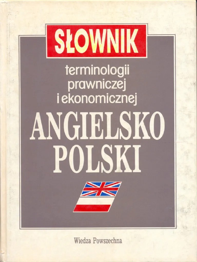 Slownik Prawniczy Angpol J. Pieńkos