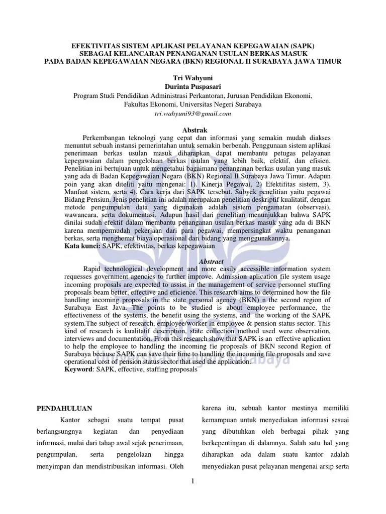273112808EFEKTIVITASSISTEMAPLIKASIPELAYANAN