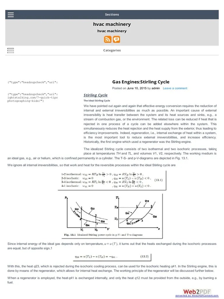 3 Phase Notes cont Internal Combustion Engine Heat