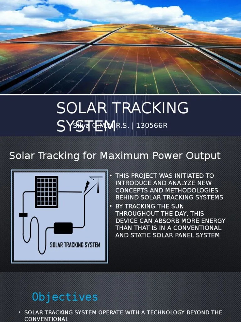 Solar Tracking System PDF