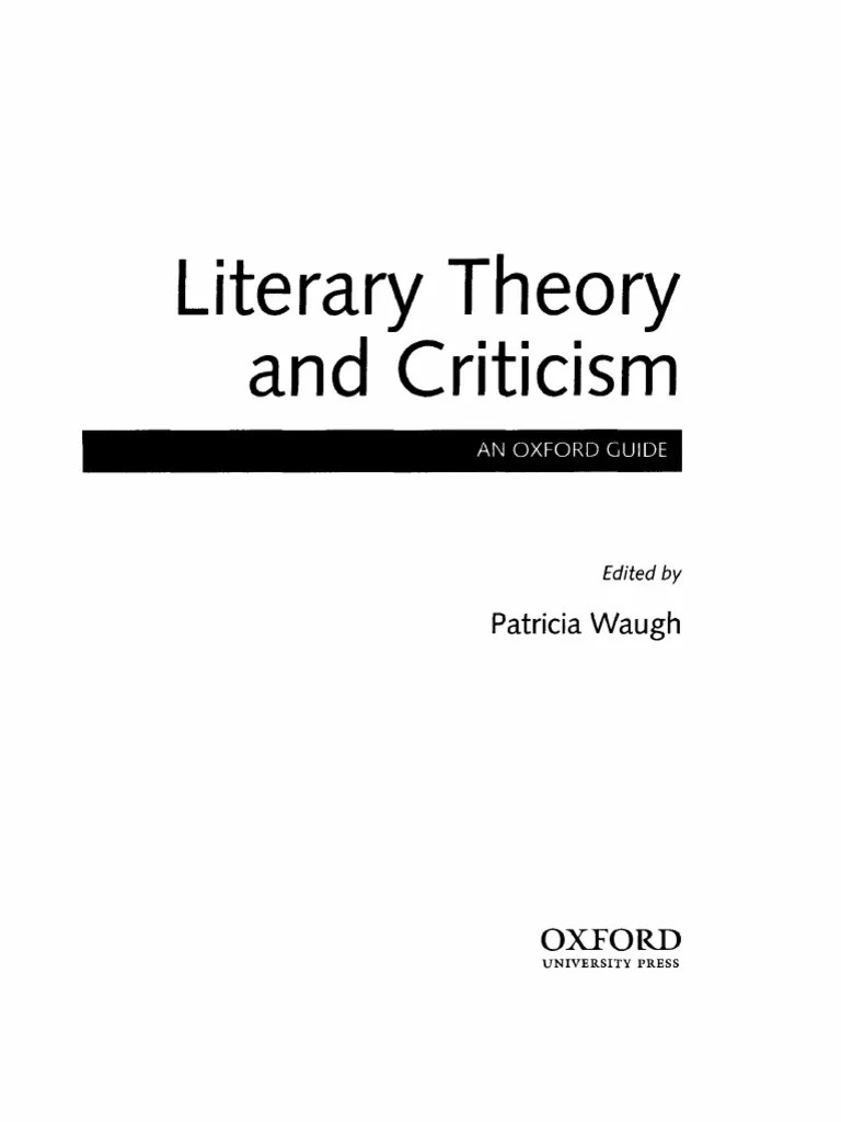 Literary Theory and Criticism An Oxford Guide.pdf