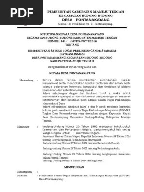 In format surat by kpu kabupaten belitung. 14 Contoh Surat Pengunduran Diri Linmas Kumpulan Letter