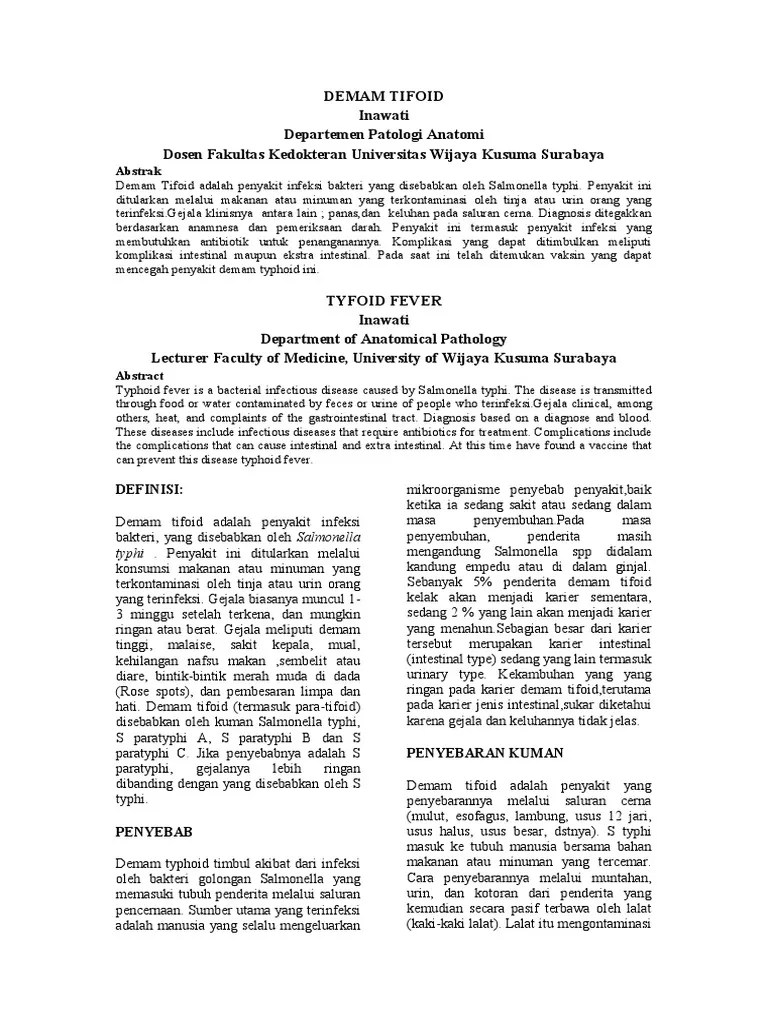 JURNAL DEMAM TIFOID