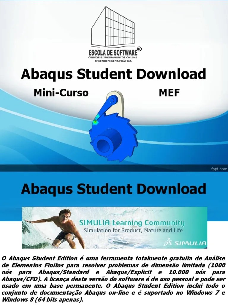 Abaqus Student Download Microsoft Windows Programas
