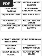 Games Kata Berantai | PDF