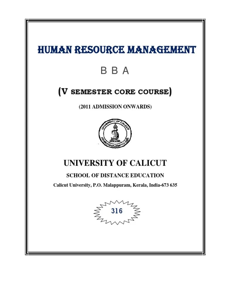 V_Sem_BBA_Human_Resource_Management.pdf Human Resource Management