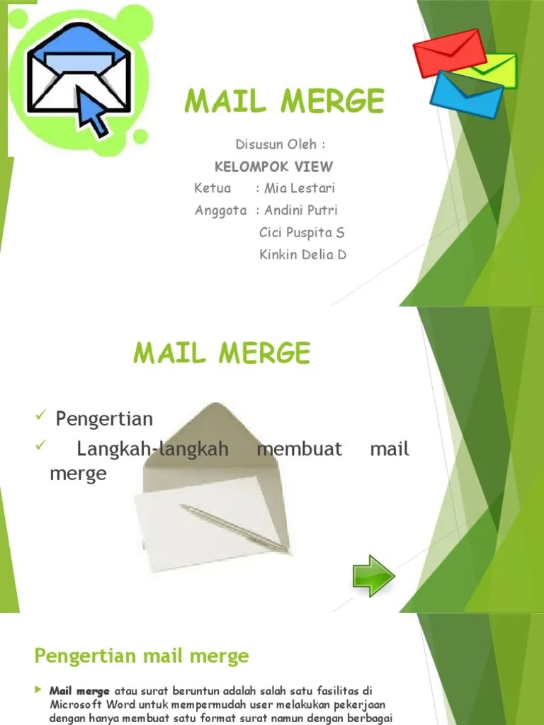 Mail Merge | PDF