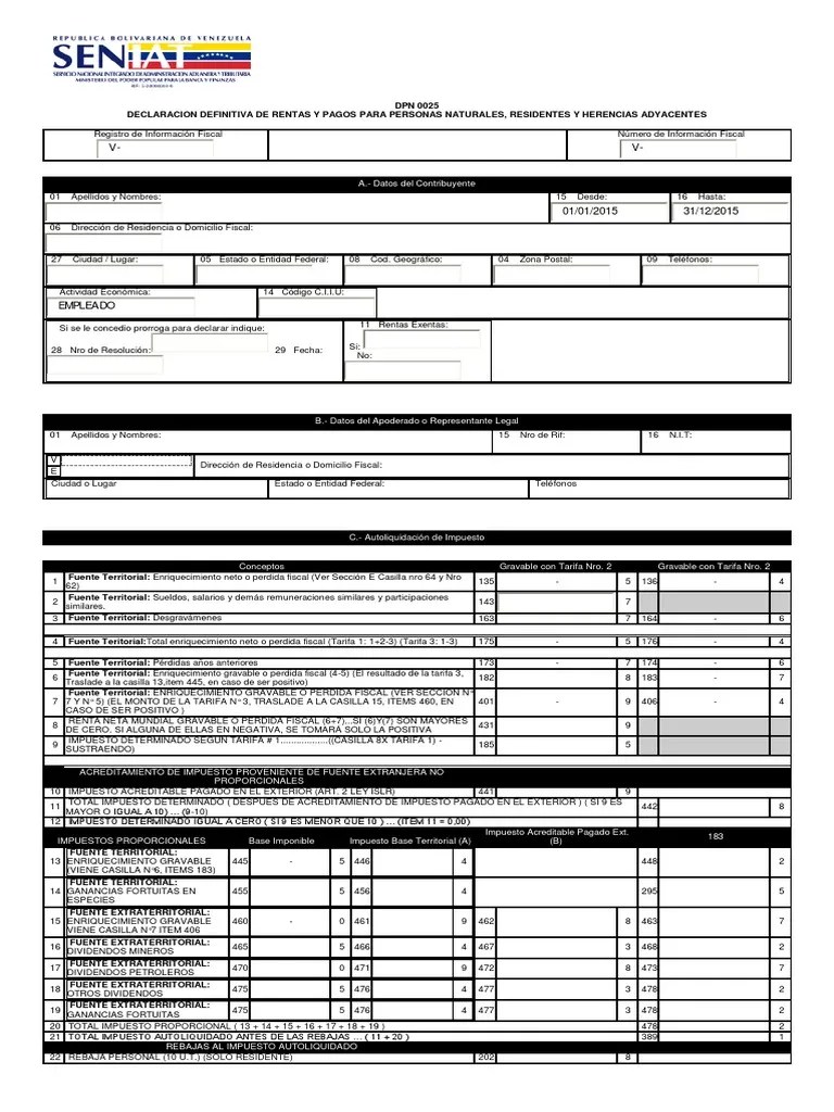 Declaracion Definitiva de Rentas y Pagos Para Personas Naturales 1