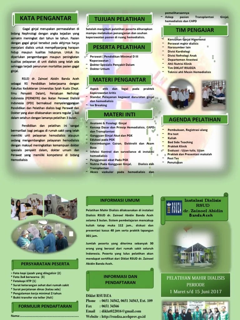 Brosur Pelatihan HD 20171