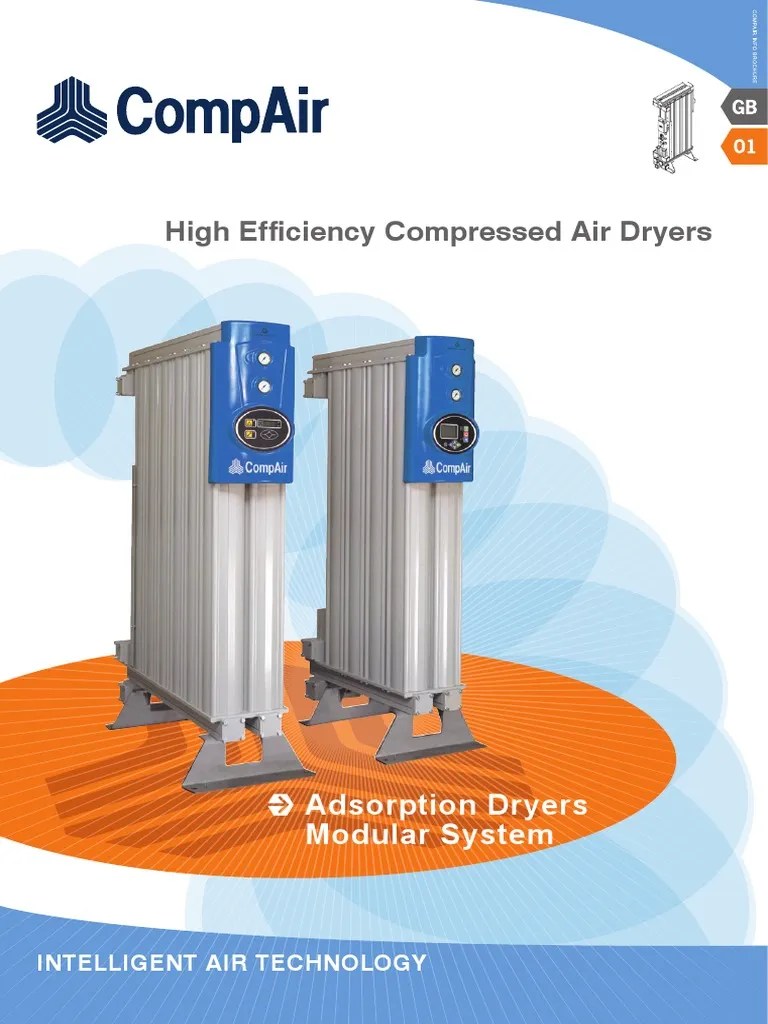 CompAir Desiccant Dryers Clothes Dryer Adsorption