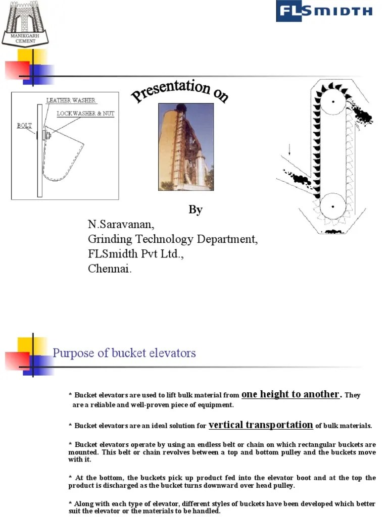 Belt Bucket Elevator Design PDF Belt (Mechanical) Transmission