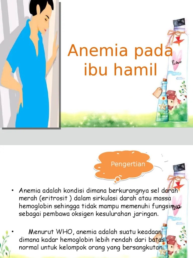 PPT Anemia Pada Ibu Hamil