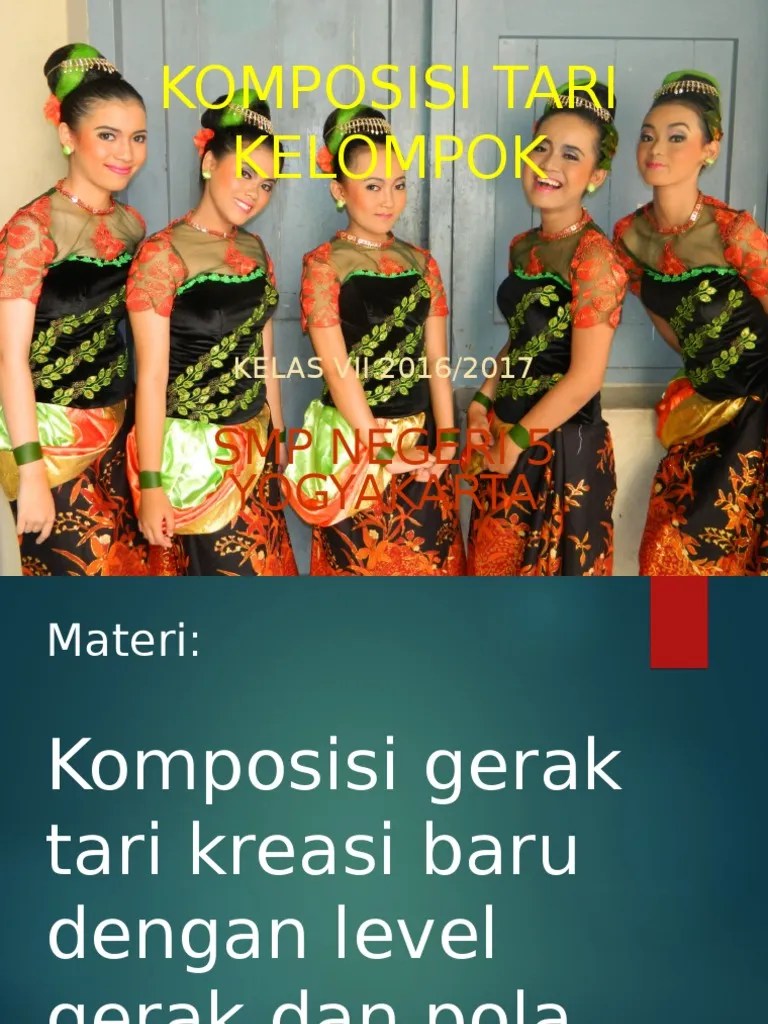 Pengertian Komposisi Tari Ijin Download