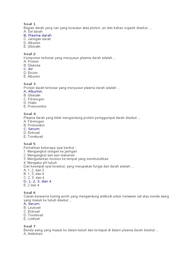 10 Bagian Darah Yang Cair Yang Tersusun Atas Protein Air Dan Bahan Organik Adalah Y6r95ixrbrlckm Setelah Itu Lilitkan Tali Di Seluruh Permukaan Leher Botol Wessuwekk