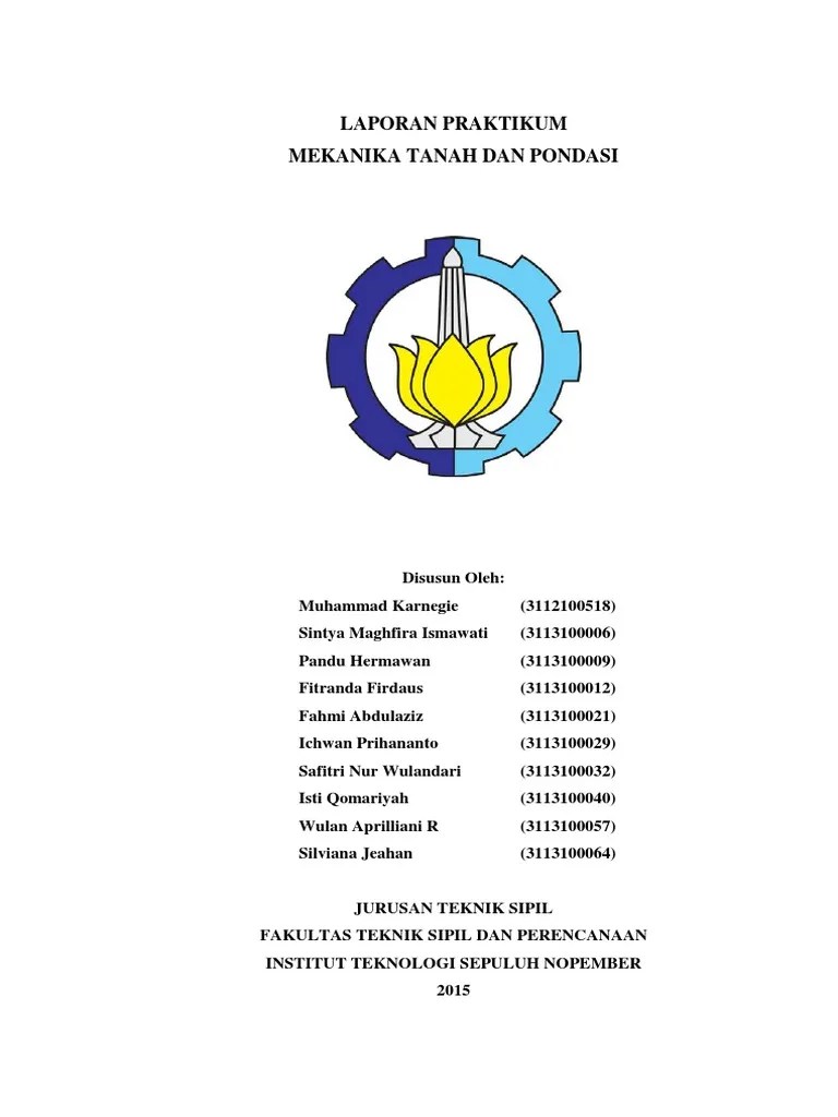 Laporan Praktikum Mekanika Tanah