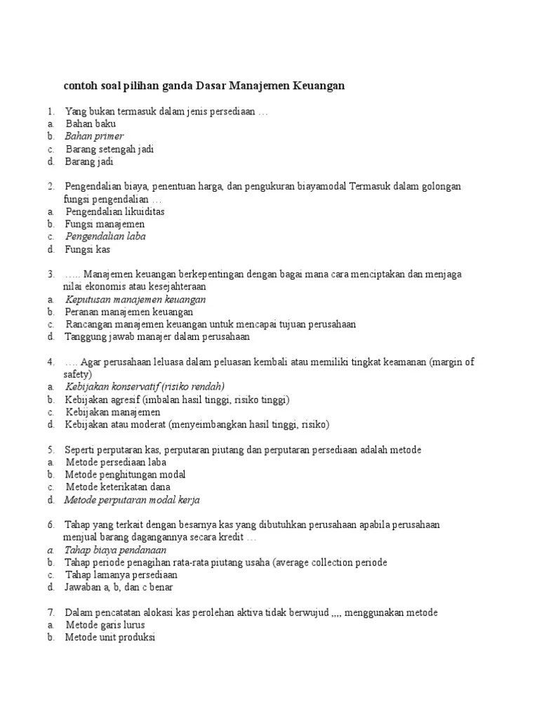 Contoh Soal Toefl Pilihan Ganda - Contoh Soal Terbaru