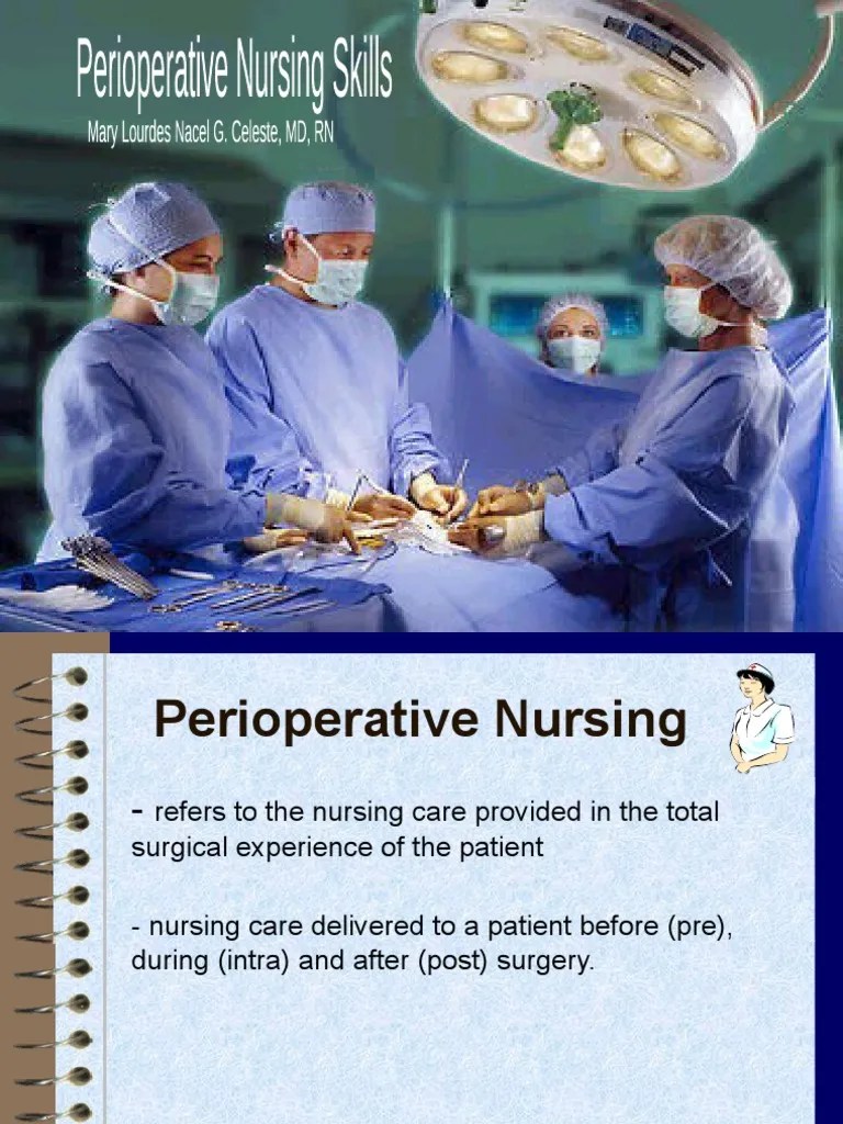 Perioperative Nursing Skills PDF