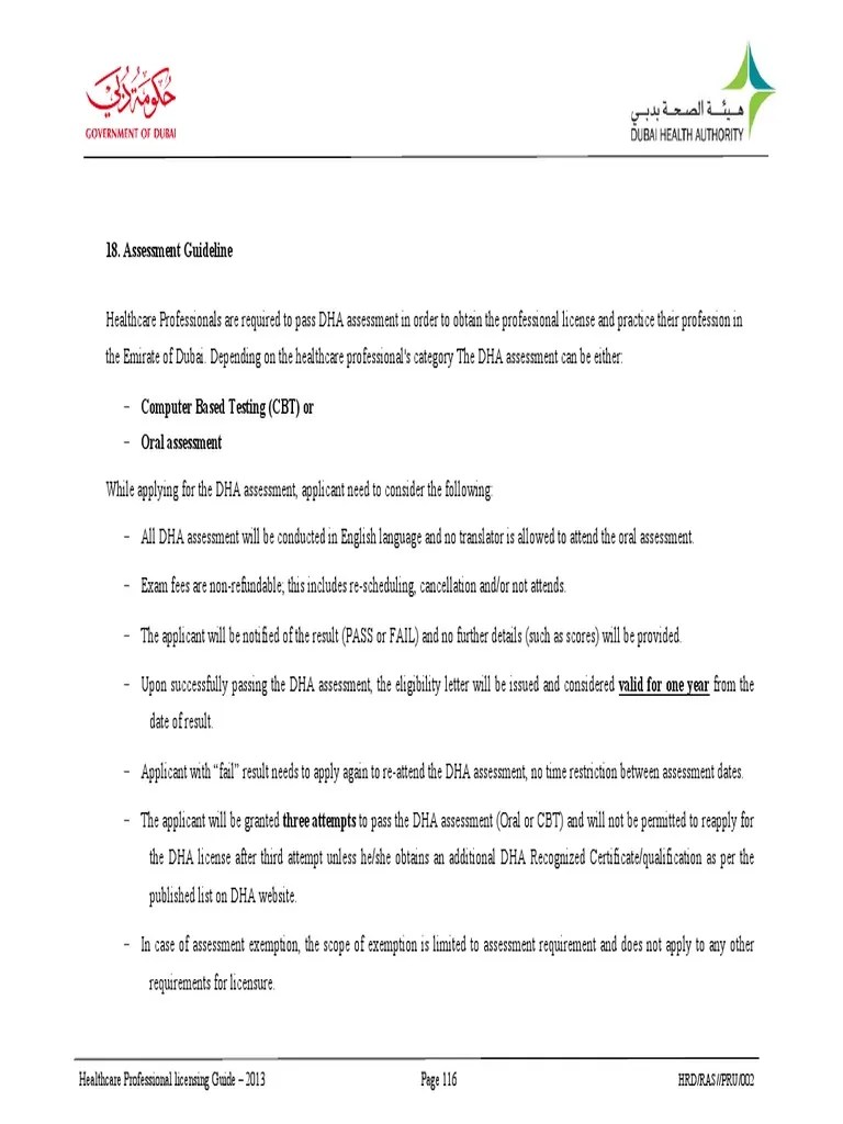 Chapter6 DHA Assessment | PDF | Licensure | Credit Card