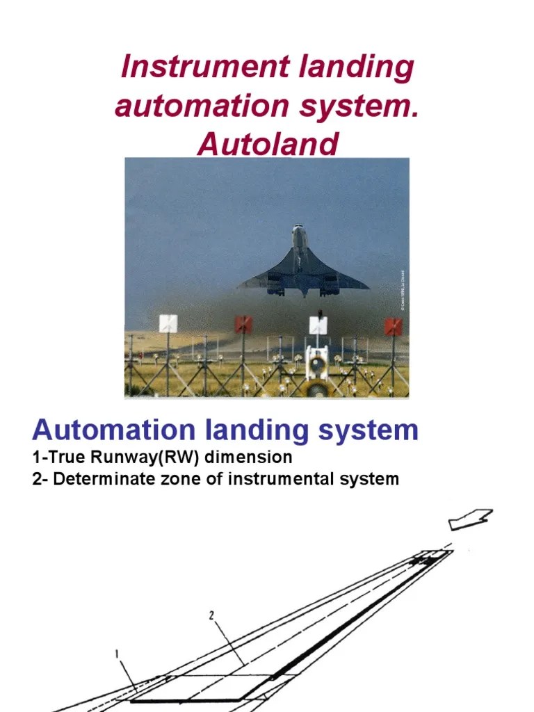 Instrument Landing System | Telecommunications Engineering | Wireless
