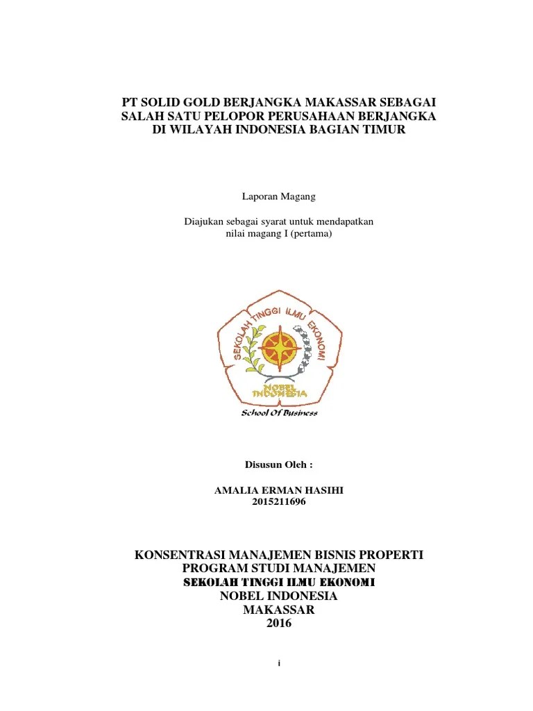 Contoh Surat Lamaran Kerja Pt Solid Gold Berjangka