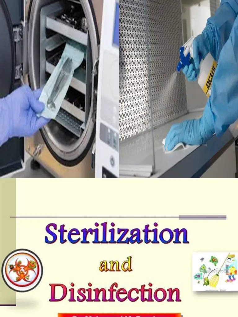 Sterilization and Disinfection 3 Sterilization (Microbiology) Chemistry