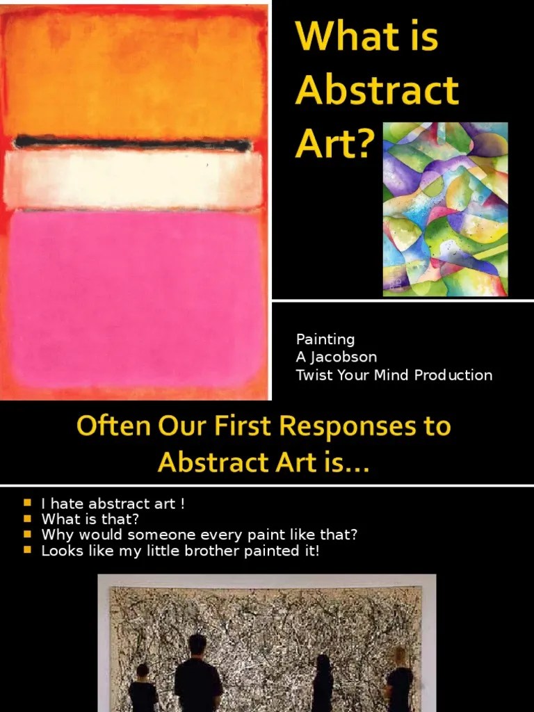 Abstract Art PDF Abstract Art Modern Art