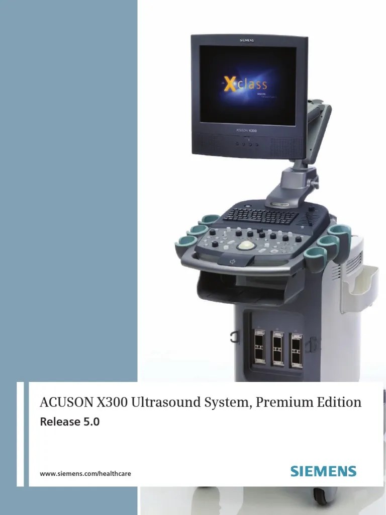 Acuson x300 Medical Ultrasound Medical Imaging