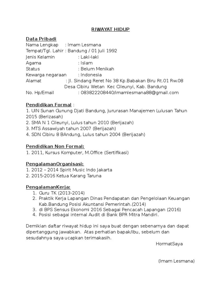Kami menyajikan informasi terkait kata kata mengundurkan diri dari pekerjaan lewat wa. Contoh Surat Lamaran Untuk Pt Kahatex Bandung Kumpulan Contoh Surat Dan Soal Terlengkap