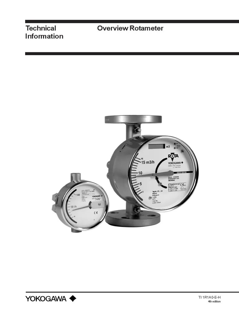 Rotameter_Overview.pdf | Calibration | Buoyancy