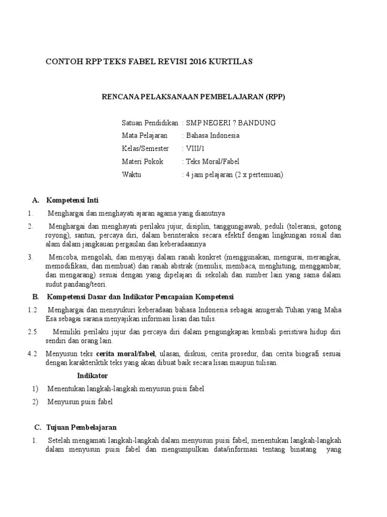 Pengertian Fabel Dan Ciri | PDF