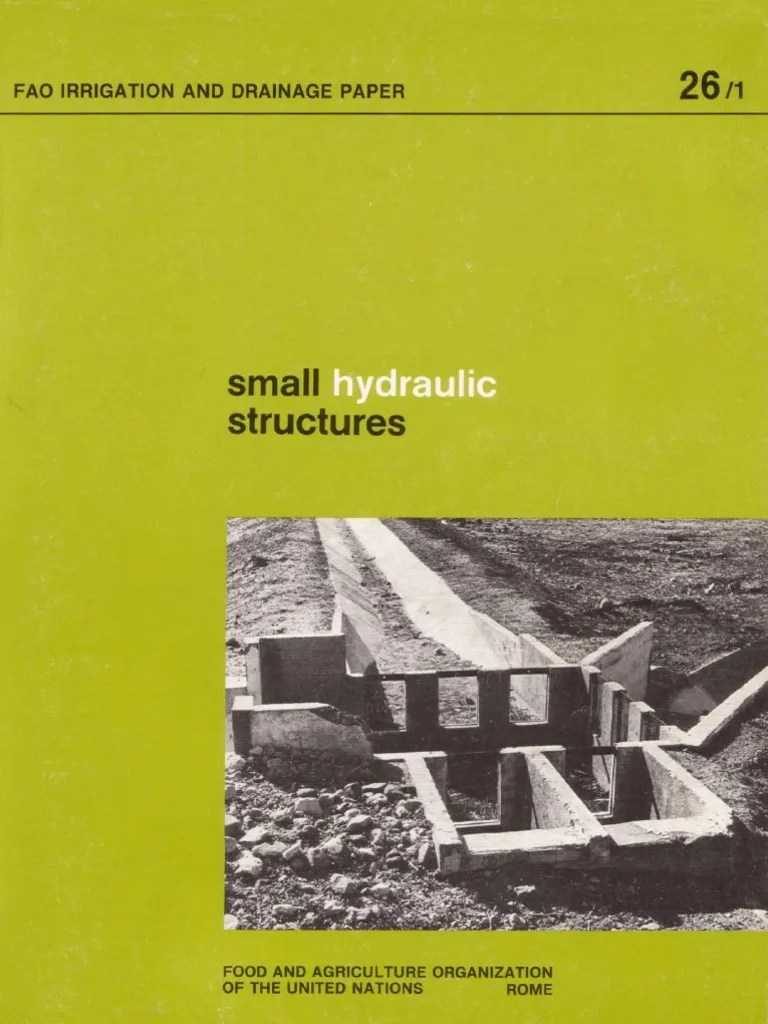 FAO Small Irrigation structure full.pdf Irrigation Water Resources