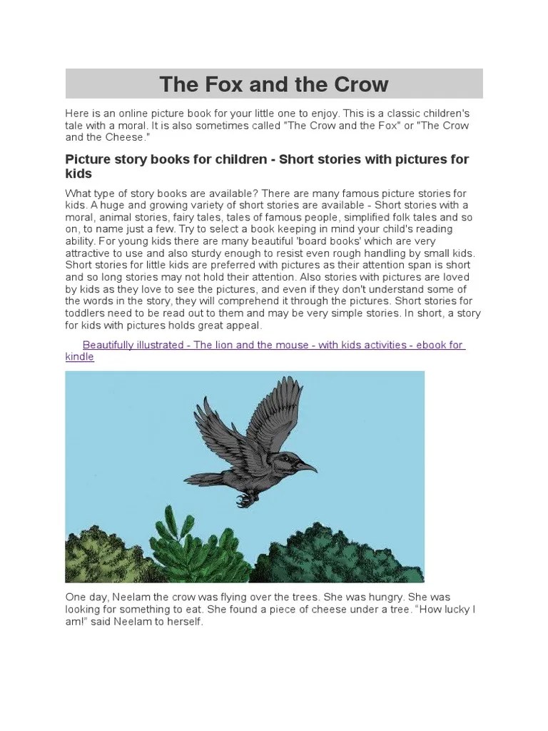 The Fox and The Crow PDF