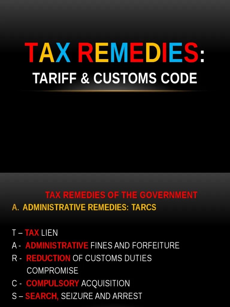 An InDepth Examination of Tax Remedies and Administrative Penalties