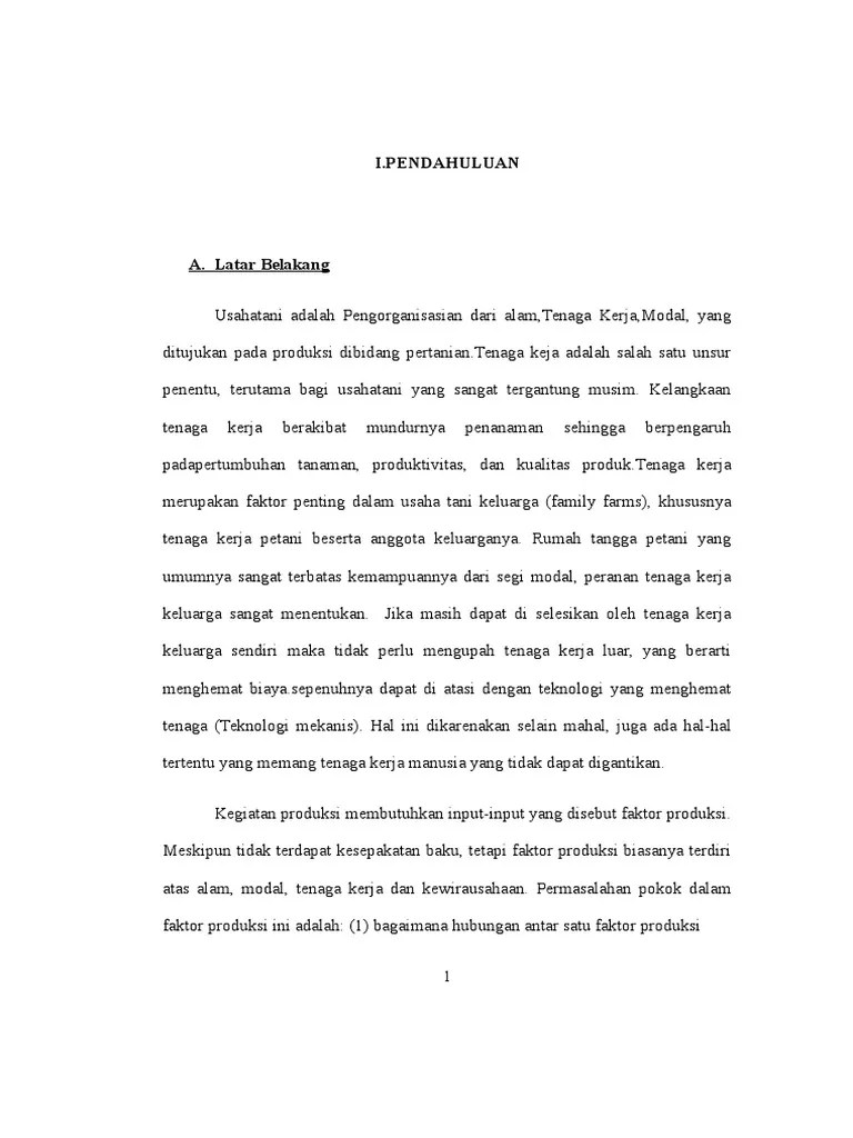 Makalah Ilmu Usaha Tani