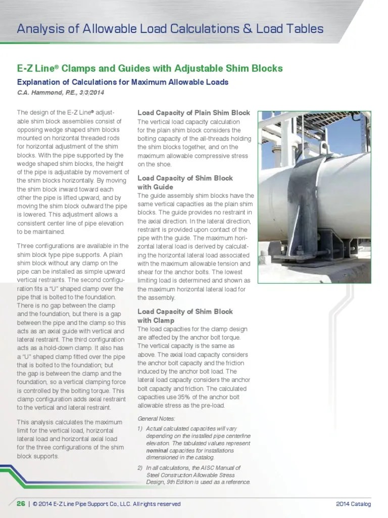 Ez Line Pipe Support Co Factory Sale www.congressintercultural.eu