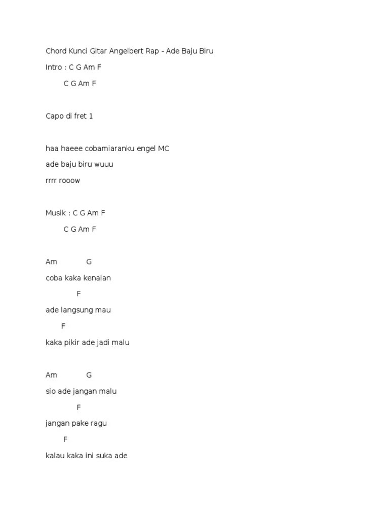 Angelbert-Ade Baju Biru | PDF