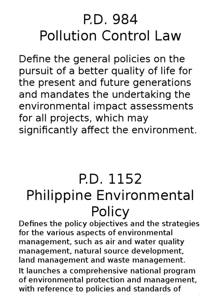 FINAL Lecture 7 Philippine Environmental Laws & Policies (Series